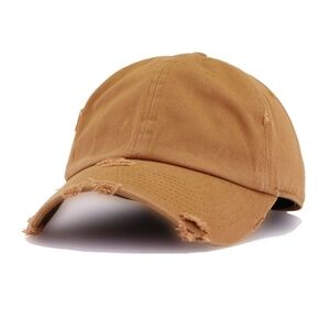 Distressed Tan KBEthos Vintage Dad Hat